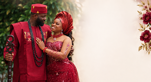 Chidimma and Dozie wedding portrait